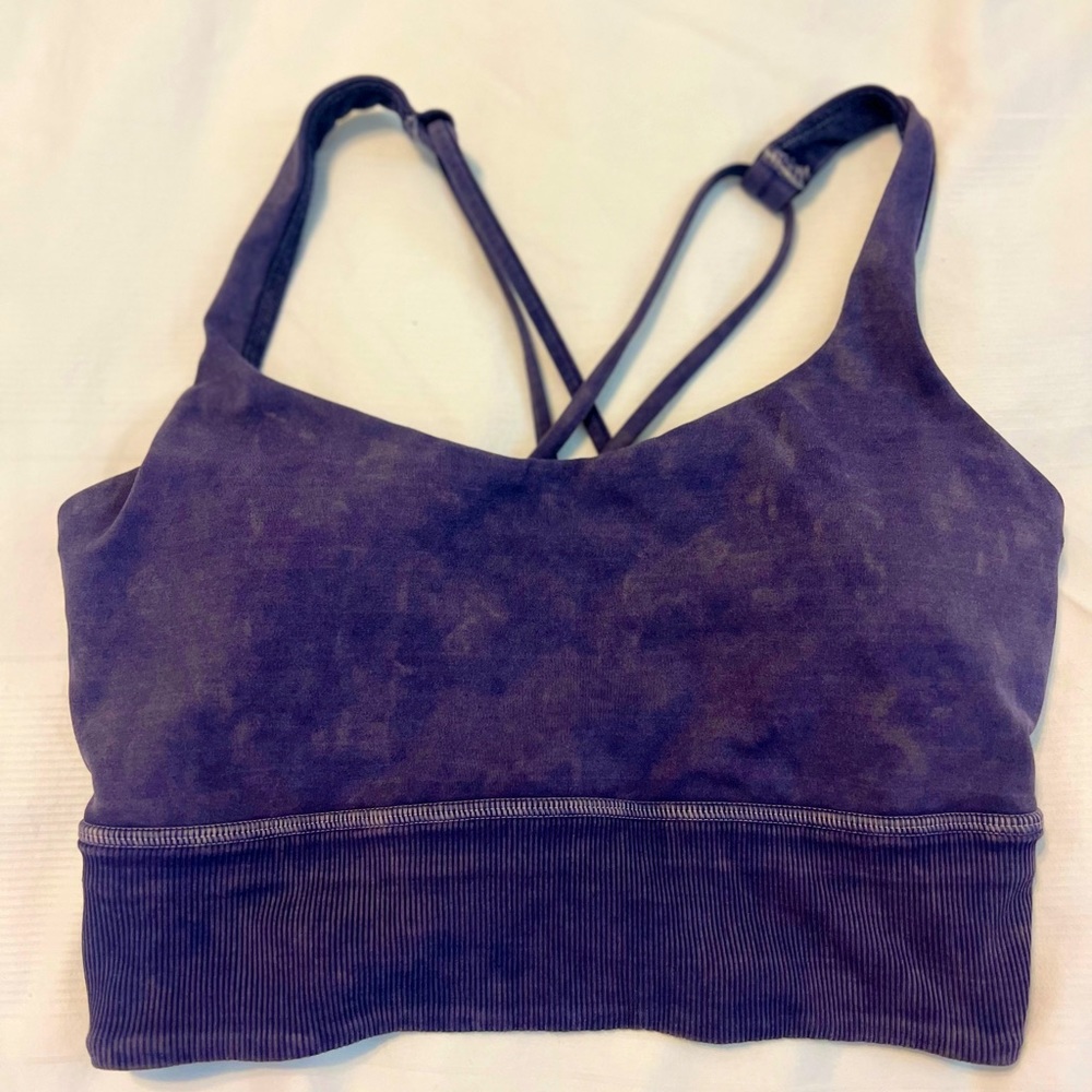 Lululemon purple sports bra size 6